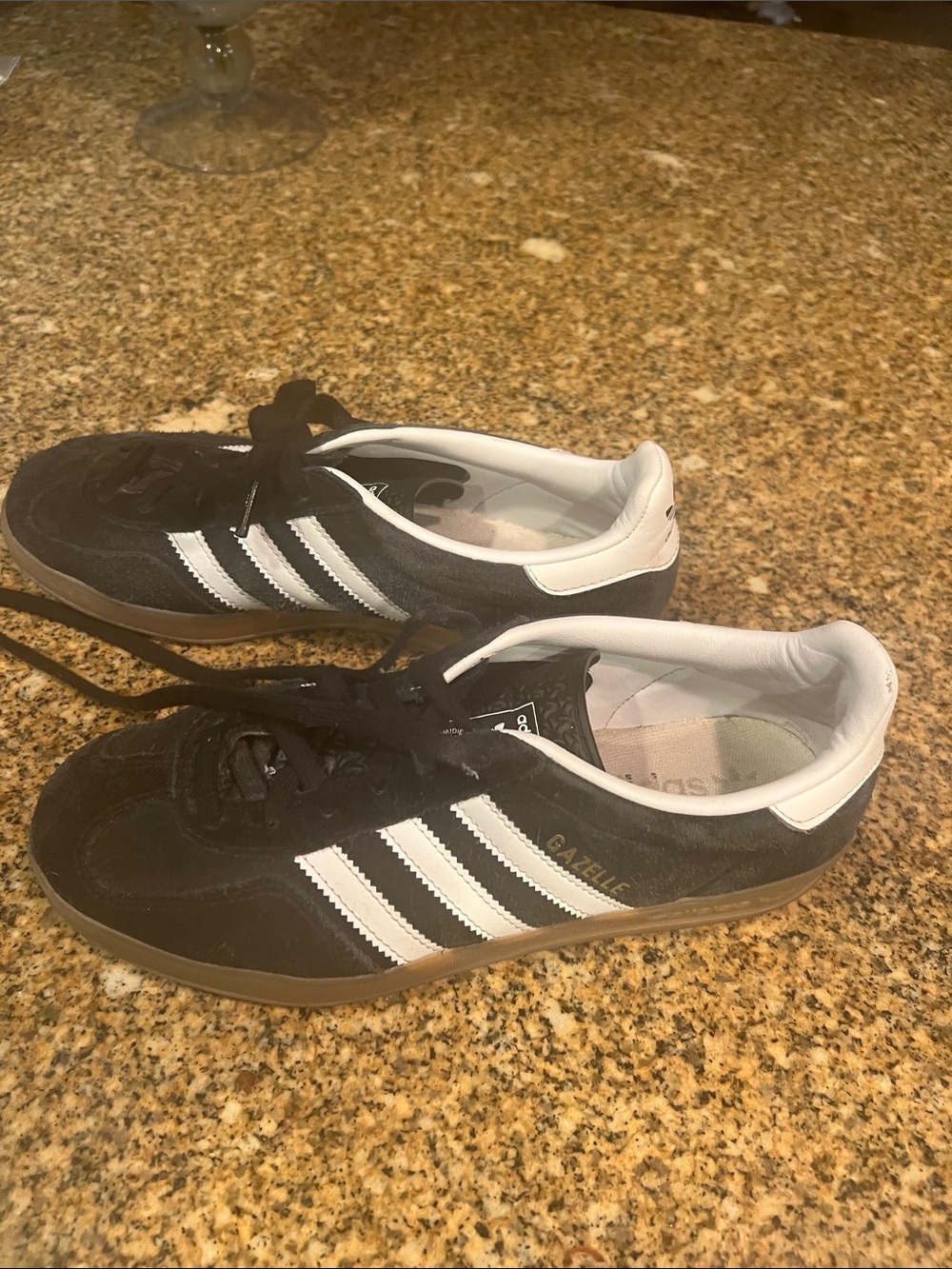 adidas Black & White Men’s Casual Sneakers 6.5
